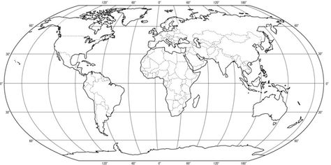 Free Printable World Map Coloring Pages For Kids - Best Coloring Pages For Kids Map Coloring Pages, World Map Coloring Page, Free Printable World Map, Blank World Map, World Map Outline, Earth Coloring Pages, Poppy Coloring Page, World Map With Countries, Map Quiz