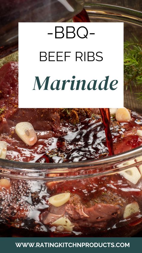 Country Ribs Marinade, Bbq Rib Marinade, Short Ribs Marinade Recipes, Ribs Marinade, Marinade For Short Ribs Beef, Short Rib Marinade Recipes, Best Rib Marinade, Beef Ribs Marinade Recipe, Pork Ribs Marinade