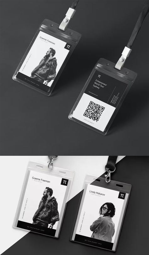 Photographer ID Card Template AI, EPS, INDD Corporate Card Design, Member Card Design Ideas, Id Card Ideas, Id Cards Design, Id Card Design Creative, Id Layout, Minimal Logo Design Inspiration, Id Card Design, Identity Card Design