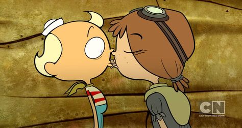 Cartoon Network Couples, Flapjack Wallpaper, The Adventures Of Flapjack, Flapjack Cartoon, Cartoon Drawing Reference, Flap Jack, Misadventures Of Flapjack, Song Covers, Happy Ending