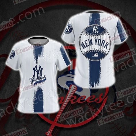 New York Yankees Logo Unisex 3D T-Shirt, Baseball Shirt Yankees Check more at https://baseballgiftlove.com/product/new-york-yankees-logo-unisex-3d-t-shirt/ Yankees World Series, New York Yankees Logo, Game Outfit, Yankees Logo, Football Game Outfit, Staple Wardrobe Pieces, 3d Shirt, Football Game, Gaming Clothes