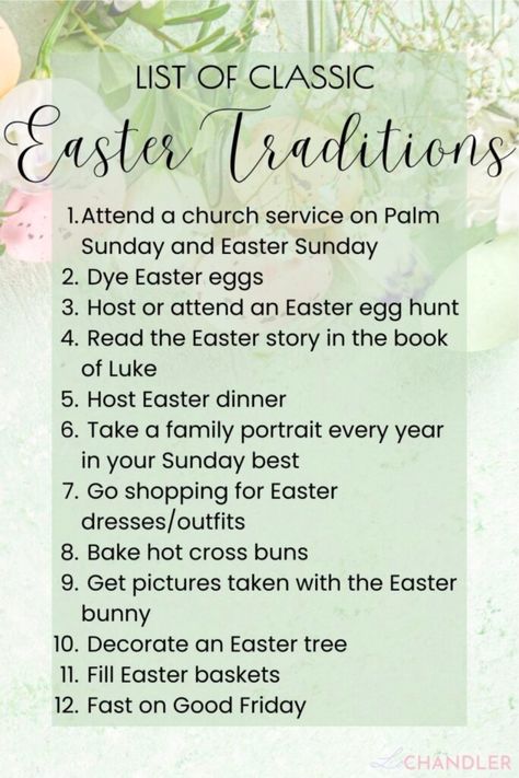 Christian Easter Celebration Ideas, Christian Ways To Celebrate Easter, Cute Easter Food Ideas Appetizers, Easter Get Together Ideas Families, Activities For Easter For Adults, Catholic Easter Traditions, Christian Easter Traditions Family, Easter Things To Do, Easter Family Ideas