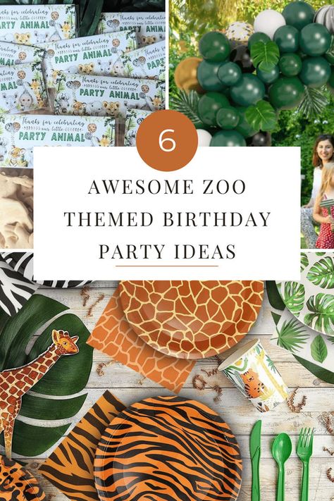 Get ready to unleash the fun with our top 6 wildly exciting zoo-themed birthday party ideas! 🦁🎉 From vibrant decorations to playful animal games, your child's special day will be packed with joy and adventure. Let’s create unforgettable memories in the wildest way possible! 🌟🐒✨ Zoo Party Food, Zoo Themed Birthday Party, Zoo Theme Birthday, Themed Birthday Party Ideas, Zoo Birthday Party, Zoo Birthday, Zoo Party, Animal Birthday Party, Birthday Party Games