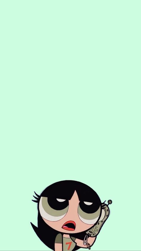 Buttercup Powerpuff Wallpaper Iphone, Buttercup Powerpuff Wallpaper Aesthetic, Powerpuffgirls Wallpapers, Buttercup Wallpaper Aesthetic, Buttercup Powerpuff Girls Aesthetic, Wallpaper Iphone Girl, Buttercup Wallpaper, Iphone Background Vintage, Powerpuff Kızları