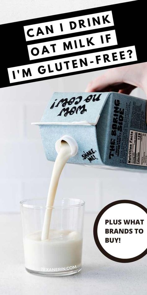 Is oat milk gluten-free? Yes and no. I’ve included a list of safe brands, but even those might not be safe for people with celiac disease. Read on to find out more! Gluten Free Milk, Chocolate Fudge Frosting, Milk Brands, Lactose Free Milk, Pumpkin Smoothie, Eggnog Recipe, Dairy Free Milk, Gluten Intolerance, No Dairy Recipes