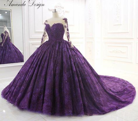 Dark Purple Quince Dresses, Dark Purple Quinceanera, Dark Purple Quince, Dark Purple Quinceanera Dresses, Wedding Dress Purple, Dark Purple Wedding, Purple Ball Gown, Purple Quinceanera, Purple Quince