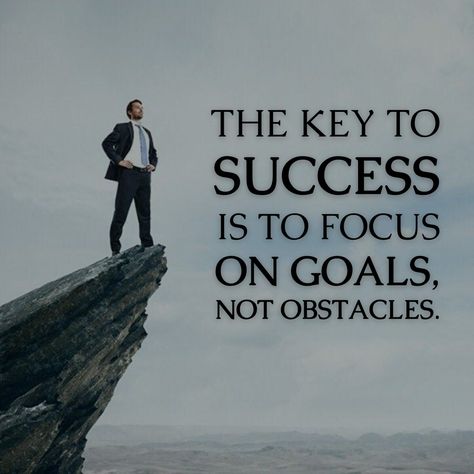 "The key to success is to focus on goals, not obstacles." #business #entrepreneur #motivation #success #marketing #money #mindset #inspiration #entrepreneurship #goals #businessowner #smallbusiness #startup #motivationalquotes #branding #investment #MondayMotivation Focus On The Goal Not The Obstacle, Mindset Inspiration, The Key To Success, Key To Success, Entrepreneur Motivation, Motivation Success, Money Mindset, Business Success, Business Entrepreneur