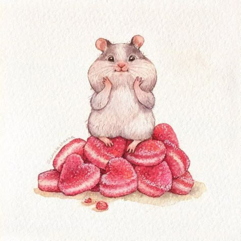 Celebrate Each New Day, Mouse Illustration, 동화 삽화, Arte Grunge, Storybook Art, Baby Illustration, Cute Paintings, Illustrator Artist, Arte Sketchbook