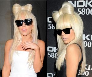 You know we all kinda miss the old Gaga. Blonde Hair Costumes, Lady Gaga Hair, Lady Gaga Fashion, Lady Gaga Pictures, White Blonde Hair, Very Angry, Bow Hairstyle, Hair Styles 2014, Angry Cat