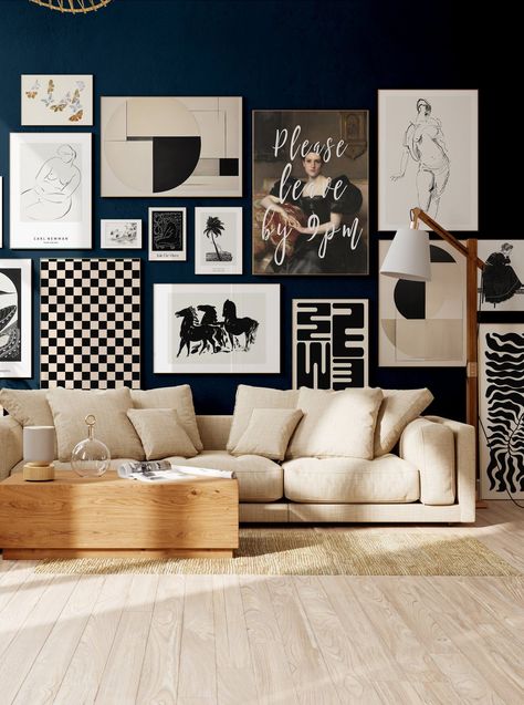 Eclectic Neutral Gallery Wall | Digital Download – Luxe Poster Co #Charm #Transforming #into #Embracing #Eclectic #Your #Outdoor #HomeStyle #an #Oasis #Apartment #HomeDecorating #HomeInspiration #Eclectic #DecorTips Minimal Eclectic Decor, Gallery Wall Apartment, Wall Decor Eclectic, Neutral Gallery Wall, Beach Studio, Girly Decor, Eclectic Gallery Wall, Gym At Home, Mid Century Scandinavian