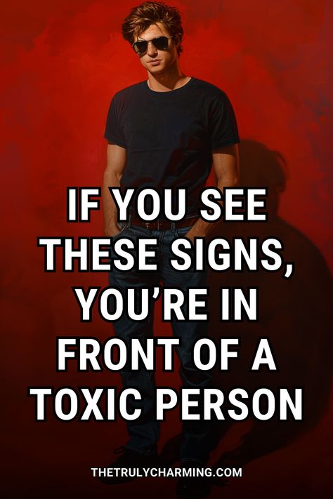 Learn to identify the red flags of toxic behavior. This article highlights key signs that indicate you’re dealing with a subtly toxic person. Protect your well-being by recognizing these warning signals and taking action to maintain healthy relationships. Toxic Personality Traits, How To Deal With Toxic People, Toxic People Traits, Unstable Quotes, Signs Of Toxic People, Surviving Narcissism, Toxic Behavior, Toxic Person, Dark Psychology