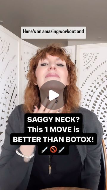 Sadie Nardini on Instagram: "MORE 👉🏻Type ✨ELEVATE✨ below to grab my FREE Neck Skin Rescue Guide 🛟 with great Neck Lift Workout in there, and see my NEW 7 Day Neck Lift Program that’s lifting necks of any age in just 5 minutes a day!   😍 See my page for some incredibly fast transformations! 😳   That’s Face HIIT, baby! It just works the best! 🔥💃🏼🔥  #womenover40 #womenover50 #nonsurgicalfacelift #faceworkout #naturalskincareroutine #saggingskin #naturalskin #womenover30 #necklift #turkeyneck #agebetter" Wrinkly Neck, Old Neck, Lines On Neck, Hiit Face Workout, Neck Lift Naturally, Crepe Neck Skin Remedy, How To Tighten Neck Skin, Natural Neck Lift, Face Lift Exercises Sagging Skin