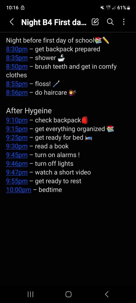 #school #routine #realistic School Routine, Turn Off, First Day Of School, Comfy Outfits, Brushing Teeth, Books To Read, Turn Ons, Reading, Books