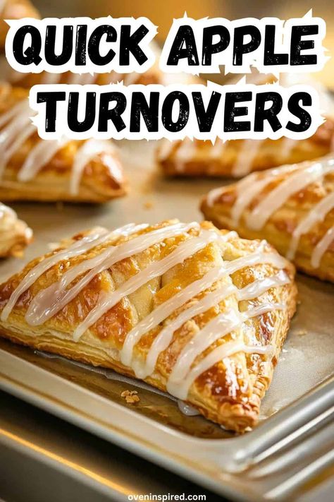 Get this delicious and best homemade apple turnover dessert to make for the holidays. They are easy apple turnovers to make. Save this pin for later! Puff Pastry Apple Turnovers Easy, Biscuit Apple Turnovers, Apple Cream Cheese Turnovers, Easy Apple Turnovers With Crescent Rolls, Apple Pie Puff Pastry Recipes, Apples With Puff Pastry, Easy Turnover Recipes, Puffy Pastry Desserts, Apple Turnovers With Pie Crust