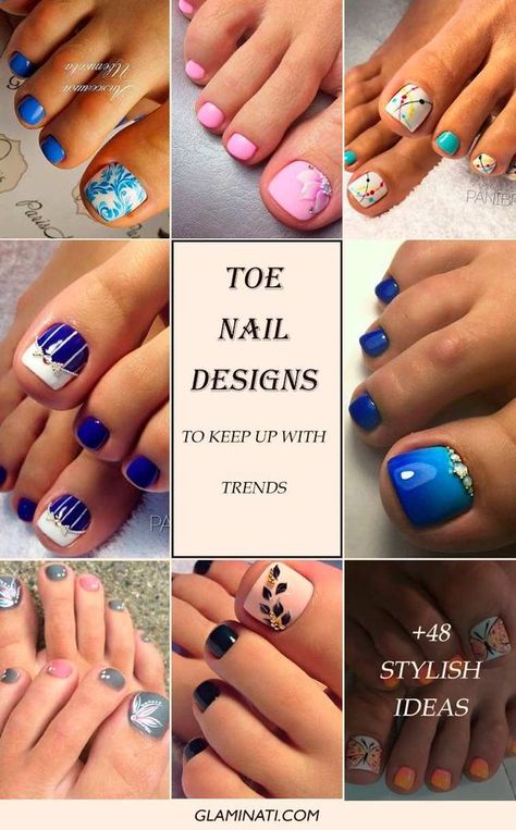 Explore trendy and classy, cute and elegant toe nails designs for summer and beach vacation. You will love our easy ideas. #glaminati #lifestyle #toenaildesigns Ideas For Toe Nails, Toenail Summer Designs, Nail Design Beach Vacation, Modern Pedicure Design, Cute Pedicures For Summer, Toenail Designs Summer Beach, Nail Art Designs For Toes, Pedicure For Vacation, Nail Designs For Feet Toenails Art Ideas