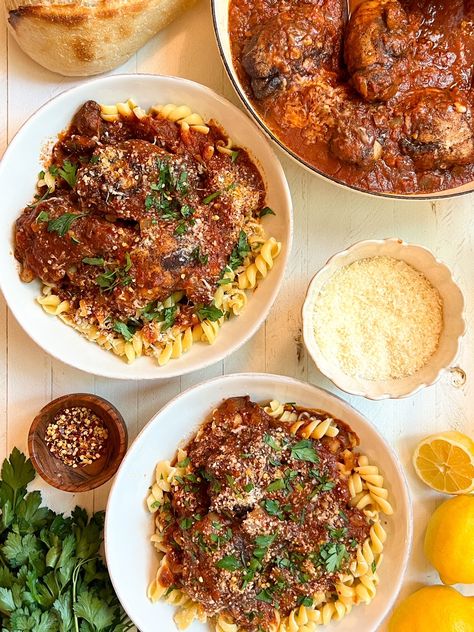 Kapama Greek Braised Cinnamon Chicken – A Sutherland Belle Greek Cinnamon Stewed Chicken, Chicken Kapama Recipe, Greek Cuisine Recipes, Sutherland Belle, Skinless Boneless Chicken Thighs, Greek Pastry, Cinnamon Chicken, Stew Recipes Crockpot, Keto Vegetables