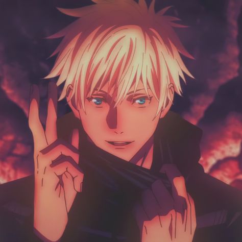 ₓ˚. ୭ ˚○◦˚ @𝐬𝐭𝐫𝐚𝐰𝐛𝐞𝐫𝐫𝐲_𝐨𝐫𝐞𝐨𝐬 ˚◦○˚ ୧ .˚ₓ Gojo Satoru, Jujutsu Kaisen, Jujutsu, Anime, Blue