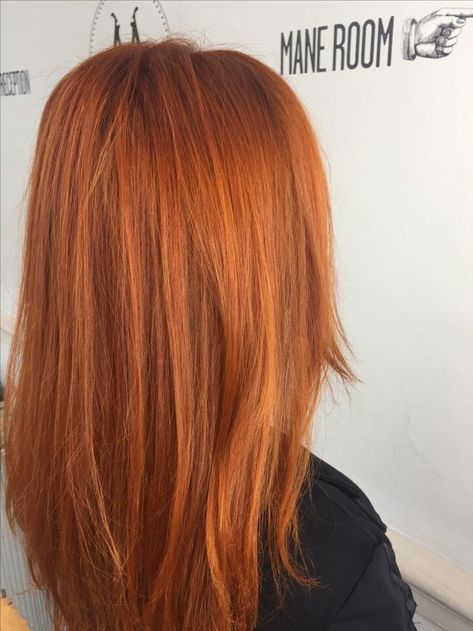 Darker Orange Hair, Medium Orange Hair, Faded Ginger Hair, Ginger Long Bob, Deep Orange Hair, Brownish Orange Hair, Orange Natural Hair, Ginger Hair Colour, Burnt Orange Hair Color