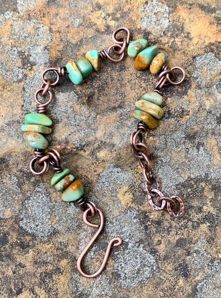 Antique Copper Jewelry, 3d Beads, Handmade Copper Bracelet, Aluminum Earrings, Wire Wrap Jewelry Designs, Dangle Bracelet, Bijoux Fil Aluminium, Copper Penny, 1000 Years