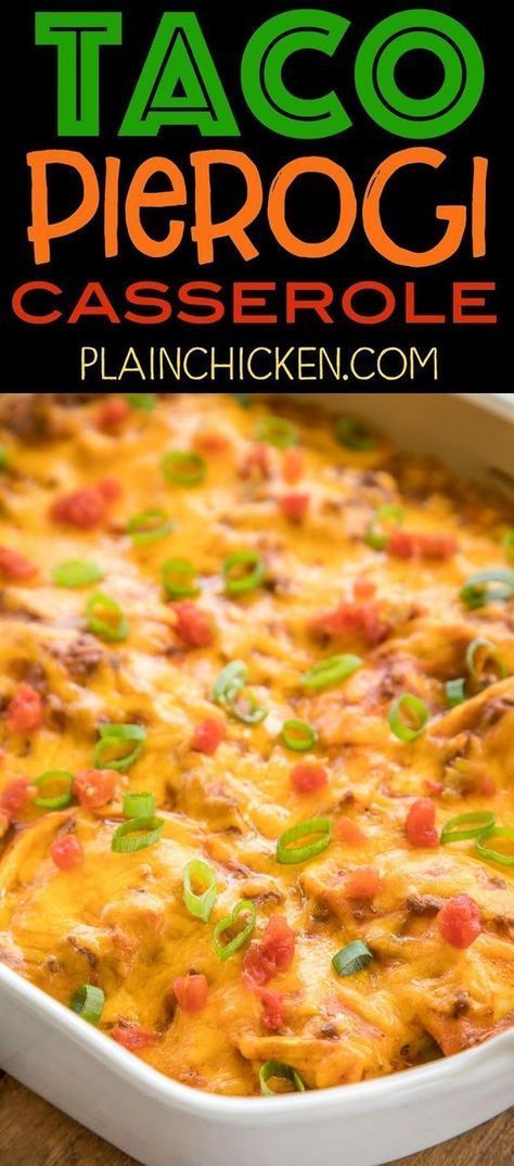 Crowd Meals, Cozy Casseroles, Pierogi Casserole, Pierogi Recipe, Taco Taco, Mexican Casserole, Mexico Food, Plain Chicken, Mexican Foods