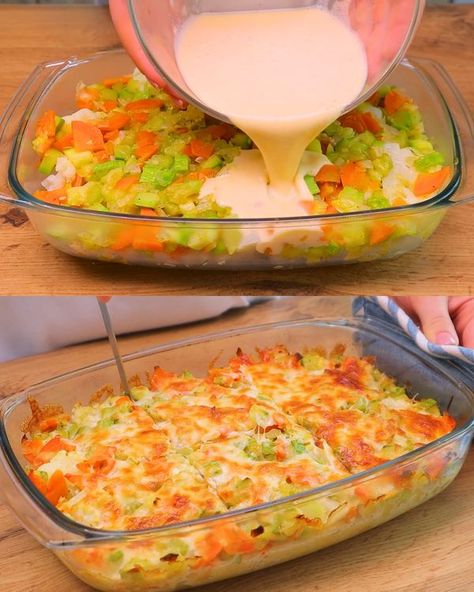 Cheesy Vegetable Casserole, Lentil Hummus, Cheesy Vegetable, Vegetable Casserole Recipes, Healthy Oatmeal Breakfast, Potato Patties, Banana Breakfast, Cauliflower Steaks, Herb Sauce