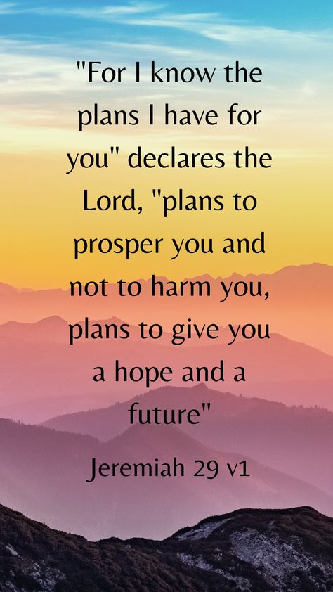 Inspirational Bible verse for Christians - For I know the plans I have for you, plans to prosper you - android/ phone wallpaper, God Has Plans To Prosper You, For I Know The Plans I Have For You Wallpaper, Scripture Quotes Encouraging Healing, For I Know The Plans I Have For You, Bible Verse For Healing, Religious Motivational Quotes, Deep Bible Verses, 2023 Resolutions, God Winks