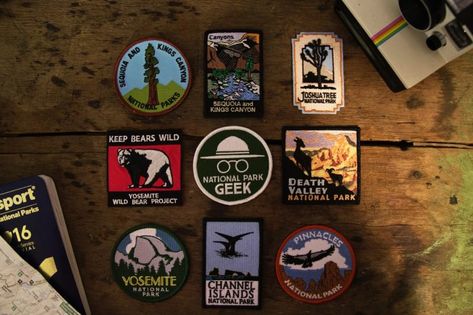 Patch Display, Patches Display, National Park Patches, Beach Craft, Feed Bag, Cloth Masks, Framed Cork Board, Green World, Music Crafts