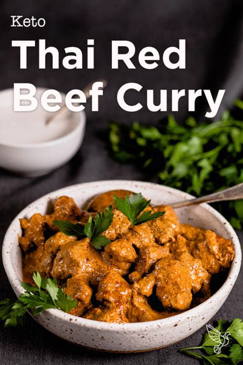 Thai Beef Curry, Keto Curry, Beef Curry Recipe, Meat Cooking, Thai Beef, Tender Meat, Beef Curry, Slow Cooked Beef, Curry Recipe