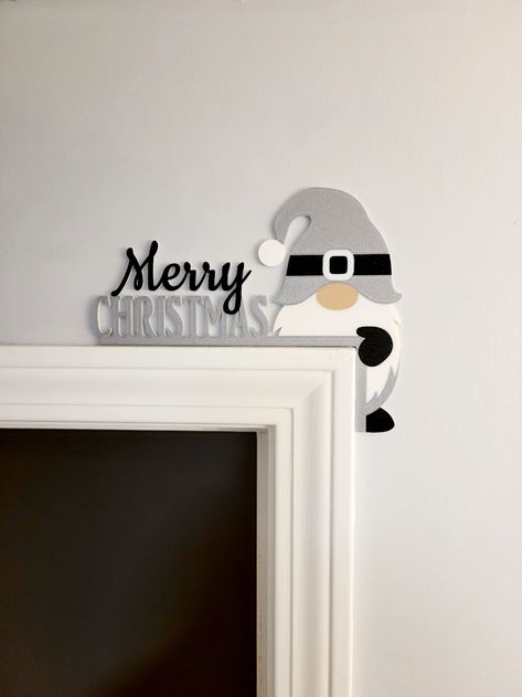 3d Printer Christmas Ideas, 3d Printer Christmas, Gnome Door, 3d Printer Projects, Christmas Gnome, Xmas Gifts, 3d Printer, 3d Print, 3d Printing