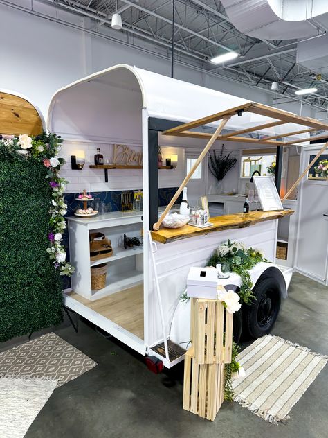 HOME Drink Trailer, Flower Trailer, Wine Truck, Mobile Bartending, Starting A Coffee Shop, Mobile Coffee Shop, Coffee Trailer, Coffee Van, Mobile Coffee