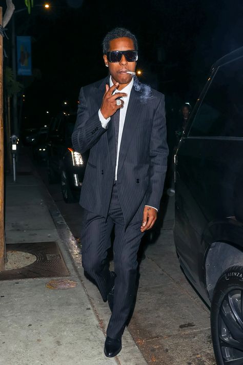 Asap Rocky Birthday, Asap Rocky Outfits, Pretty Flacko, Dinner Suit, Asap Rocky, Prom Suits, Birthday Dinner, Men’s Suits, Men Fashion Casual Outfits