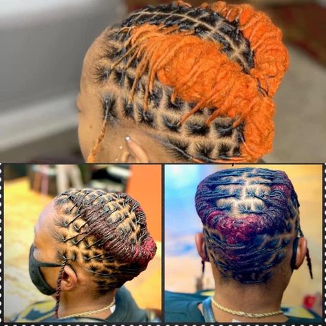 Short Dreads Styles For Women Black Loc Hairstyles, Kid Locs, Color Dreads, Locs Starter, Dreads Short Hair, Mens Dreadlock Styles, Natural Hair Maintenance, Coiling Natural Hair, Hair Dreads