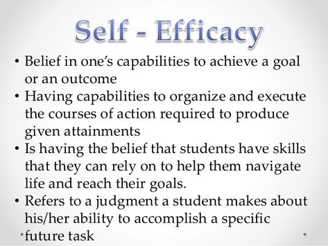 Self Efficacy Activities, Self Efficacy Quotes, Collective Efficacy, Transpersonal Approach, Dissertation Motivation, Education Strategies, Holistic Psychology, Self Belief Quotes, Social Work Exam