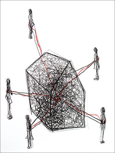 Chiharu Shiota, William Kentridge, Eva Hesse, Jim Dine, Line Print, Louise Bourgeois, Oil Pastel Drawings, Lithography, Pastel Drawing