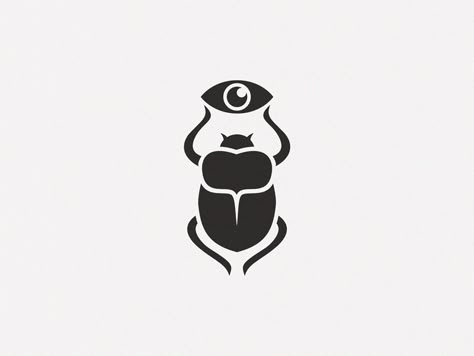 Simple Scarab Tattoo, Beetle Tattoo Egyptian, Scarab Tattoos, Egyptian Scarab Tattoo, Beetle Symbol, Beetle Logo, Scarab Symbol, Scarab Beetle Tattoo, Scarab Tattoo