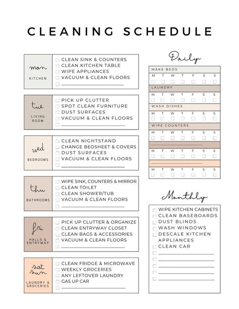 Printable Cleaning Schedule, Instant Download, Organizational Cleaning Planner - Etsy #Ultimate #Home #The #Trends #a #Cleaning #Schedule #a #Guide #Creating #Tidy #Motivation #for #Cleaning #Guide #Inspiration #to Motivation For Cleaning, Bullet Journal Cleaning Schedule, Weekly Cleaning Schedule Printable, Household Cleaning Schedule, Cleaning Chart, Cleaning Schedule Printable, Cleaning Printable, Cleaning Planner, Clean House Schedule