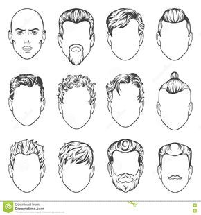 Men Hair Drawing Sketches, Male Hair Illustration, Mens Hairstyles Illustration, Guy Haircuts Drawing, How To Draw Hair Men, Drawing Men’s Hair, Curly Hairstyles Men Drawing, Men Hair Illustration, Men’s Hair Drawing