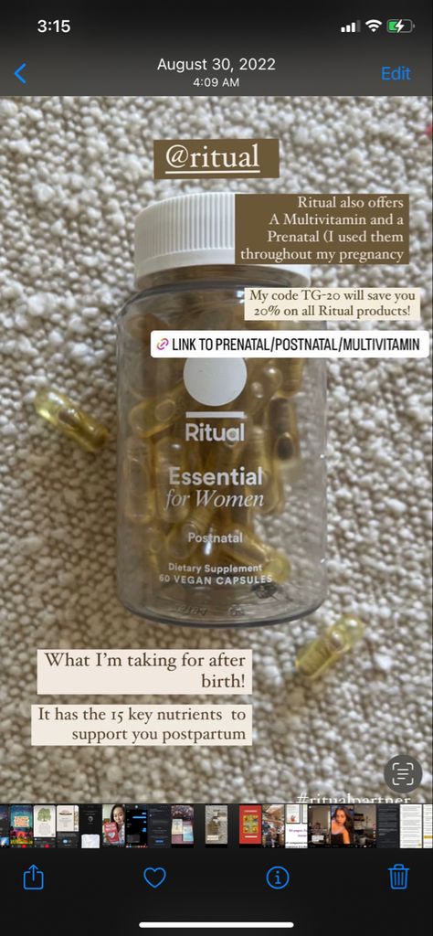 Ritual Prenatal, Rituals Products, Oil For Dry Skin, After Birth, Prenatal, Multivitamin, Postpartum, Dietary Supplements, Save Yourself