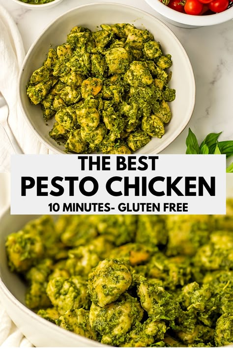 Pesto Chicken Marinade Recipes, Pesto Chicken Stovetop, Paleo Pesto Chicken, Pesto Ground Chicken, Pesto Whole 30, Whole 30 Pesto Chicken, Pesto Chicken Cutlet Recipes, Greek Yogurt Pesto Chicken, Dairy Free Pesto Chicken