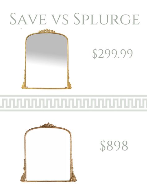 Anthropologie primrose mirror dupe alert!!! At home, living room, bedroom, mantel, gold, glam, traditional, Follow my shop @littlelattihouse on the @shop.LTK app to shop this post and get my exclusive app-only content! #liketkit #LTKFind #LTKhome @shop.ltk https://liketk.it/4fB9K Anthropologie Primrose Mirror, Ikea Gold, Primrose Mirror, Save Or Splurge, Metal Wall Mirror, Gold Glam, Gold Mirror, Wall Mirror, Home Living Room