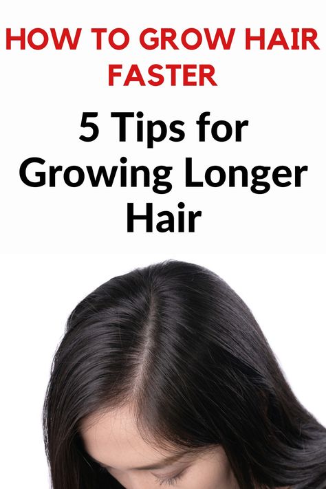 "How to grow hair faster?" This is a question that most women will have asked themselves. After all, long, strong hair is the epitome of femininity and a real beauty ideal. Even those who had a short hairstyle and want longer hair again, wonder if or how to stimulate and accelerate hair growth. Here are five tips to make your hair grow faster. Long Hair Fast How To Grow, How To Grow Front Hair Faster, Long Hair Growing Tips Fast, Why Wont My Hair Grow Longer, How To Grow Long Healthy Hair Fast, Thicker Stronger Hair, Silky Shiny Hair, Accelerate Hair Growth, Grow Long Hair