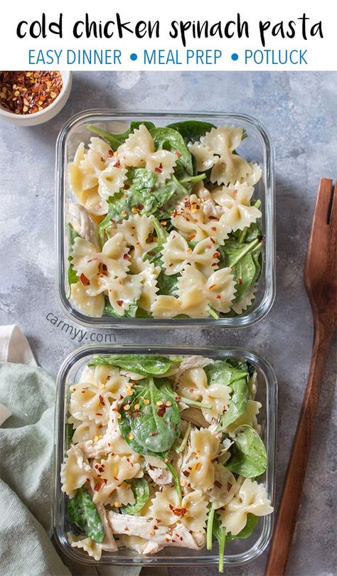 Tostadas Shrimp, Avocado Tostadas, Spinach Pasta Salad, Potatoes Parmesan, Cheese Shrimp, Pasta Salad With Spinach, Chicken Spinach Pasta, Avocado Chicken, Chicken Spinach