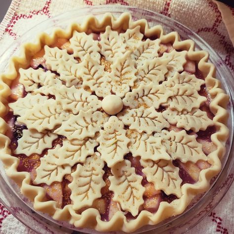 Thanksgiving Pies Aesthetic, Winter Pie Crust Designs, Apple Pie Top Design, Pie Crusts Design, Christmas Pie Designs, Pie Crust Designs Christmas, Creative Pie Crust Designs Easy, Fancy Apple Pie Crust Designs, Fancy Pie Crust Designs