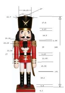 Traditional Nutcracker, Christmas Toy Soldiers, Nutcracker Decor, Nutcracker Christmas Decorations, Wooden Nutcracker, Christmas Soldiers, Christmas Yard Art, Nutcracker Soldier, Christmas Tablescape