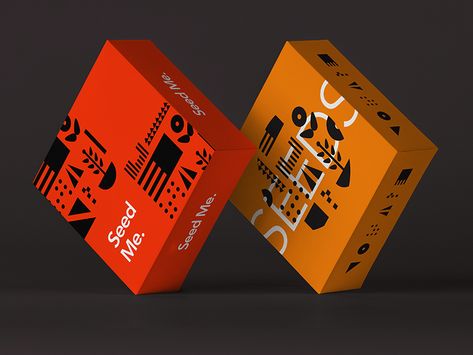 Seed Me | Packaging Biscuits Packaging, Luxury Packaging Design, Neon Words, Board Game Design, Tea Brands, Box Packaging Design, Packing Design, Tea Packaging, Professional Logo Design