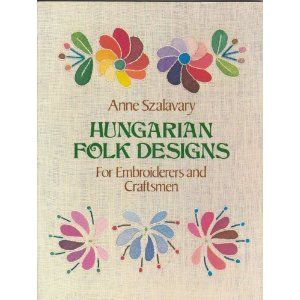 Hungarian Folk Designs for Embroiderers and Craftsmen (Dover Pictorial Archive) i have this book- amazing inspiration for tattoo designs Amazing Embroidery, Hungarian Embroidery, Easy Embroidery, Folk Design, Redwork Embroidery, Embroidery Stitch, Colorful Embroidery, Embroidery Tutorial, Embroidery Book