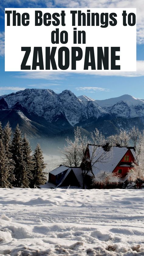 Poland Zakopane, Travel Poland, Zakopane Poland, Tatra Mountains, Honeymoon Travel, Cool Cafe, Family Trip, Find Yourself, Travel Advice