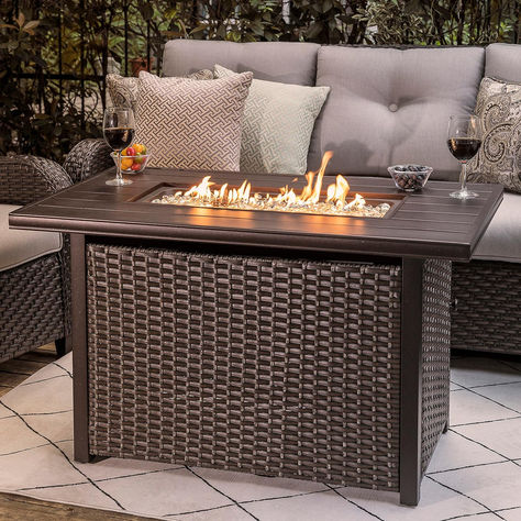 Outdoor Table Fire Pit, Entertaining Patio, Courtyard Terrace, Patio Entertaining, Outdoor Fire Pit Table, Propane Fire Pit Table, Gas Fire Table, Gas Fire Pit Table, Gas Fire Pit