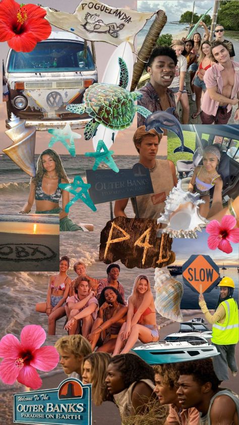 Outer Banks Wallpaper, Surfing Wallpaper, Beachy Wallpaper, Jordan Poster, Les Pogues, Outer Banks Style, Photo Collage Wall, Cute Images For Wallpaper, Christmas Party Photo