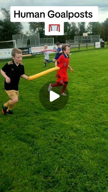 Kev Weir | PE and Coaching on Instagram: "Here's a co-operative football game for you to play.  Use bibs as the crossbar if you don't have noodles!  Follow for more fun games for your next lesson or check out our library of games on our profile.  #justplaysports #peteachersofinstagram #teacher #teachersofinstagram #physed #physedteacher #physicaleducation #pe #peteacher #physicaleducationteacher #teacherlife" Football Pe Games, Pe Kindergarten Games, Soccer Pe Games, Fun Pe Games, Throwing And Catching Pe Games, Elementary Pe Throwing Games, Striking Games For Pe, Noodle Games, Pe Games Elementary K-2